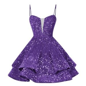 Y2K Stardust Sequin Mini Dress Women Small Baddie Party Indie Sleaze Fairycore